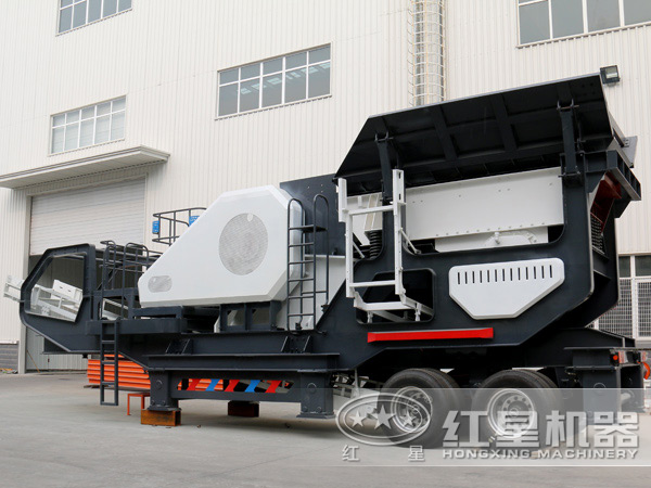 新一代車載建筑垃圾流動碎石機配鄂破機 新一代車載建筑垃圾流動碎石機配鄂破機