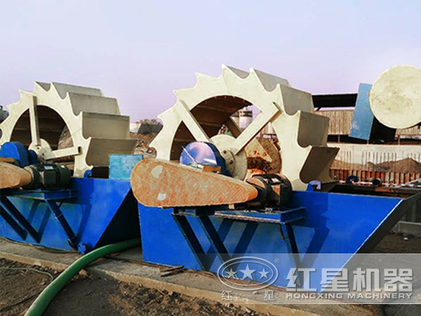 200t/h的砂包土洗沙生產線 200t/h的砂包土洗沙生產線