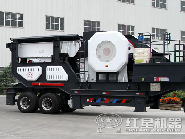 青石流動式碎石機 青石流動式碎石機