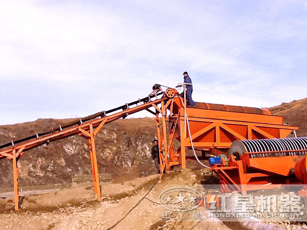 磁鐵礦磁選機工作現場 磁鐵礦磁選機工作現場