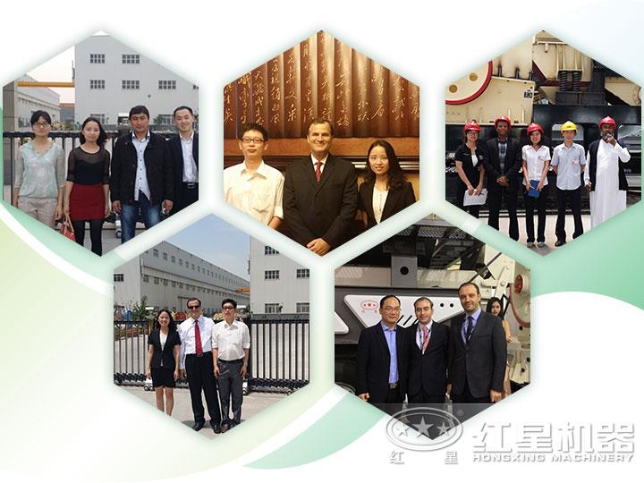 紅星與國內、外客戶合作 紅星與國內、外客戶合作