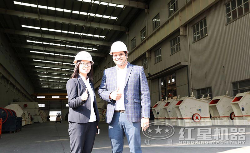 紅星反擊細碎機品質(zhì)優(yōu)良,與國外客戶達成合作協(xié)議 紅星反擊細碎機品質(zhì)優(yōu)良,與國外客戶達成合作協(xié)議