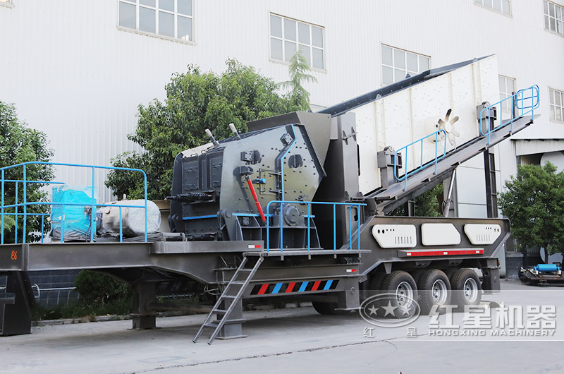 輪胎反擊破移動破碎機械 輪胎反擊破移動破碎機械