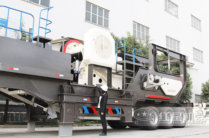 鄂式移動破碎機粗碎處理,破碎比大 鄂式移動破碎機粗碎處理,破碎比大