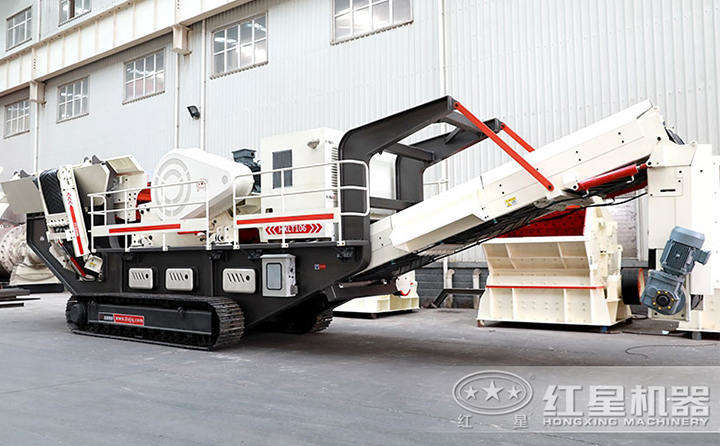 大中型履帶移動顎破+給料一體機