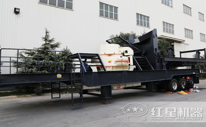 流動鵝卵石制砂機可配多種制砂主機，型號多樣 