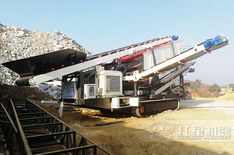 震動(dòng)篩履帶移動(dòng)破碎站精準(zhǔn)篩分,維修更換周期長(zhǎng)