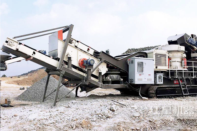 時(shí)產(chǎn)200噸移動(dòng)碎石生產(chǎn)線現(xiàn)場(chǎng) 時(shí)產(chǎn)200噸移動(dòng)碎石生產(chǎn)線現(xiàn)場(chǎng)