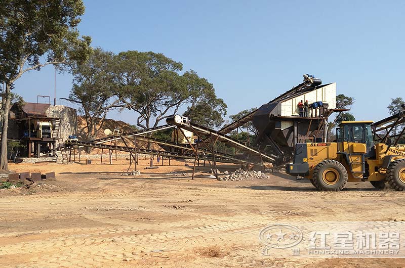 石料生產線現場圖 石料生產線現場圖