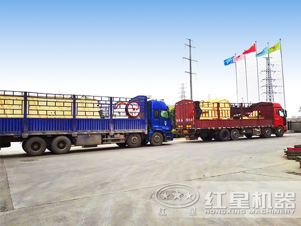 山石破碎機(jī)發(fā)貨現(xiàn)場(chǎng)圖 山石破碎機(jī)發(fā)貨現(xiàn)場(chǎng)圖