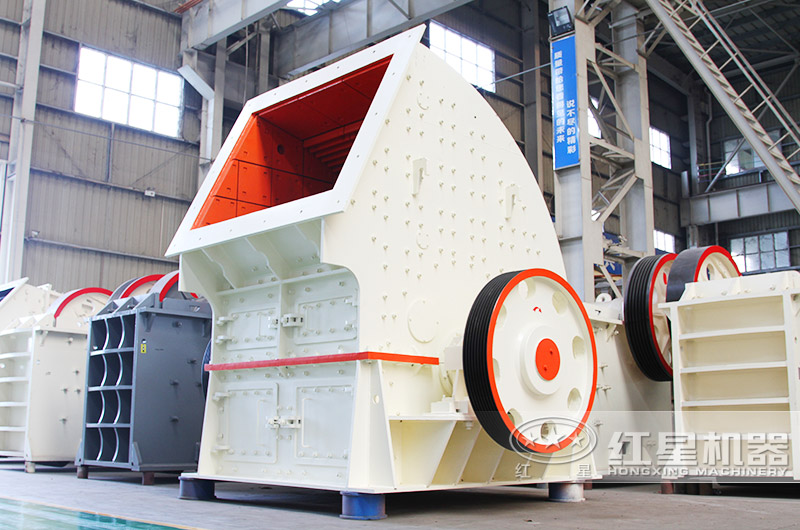 重錘式破碎機進料口大，≤1200mm