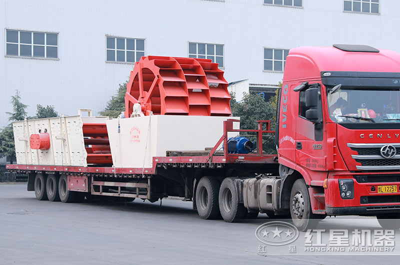 洗沙機工廠直銷、發往河南周口