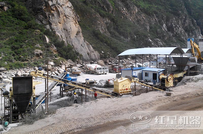 石灰石制砂生產線 石灰石制砂生產線