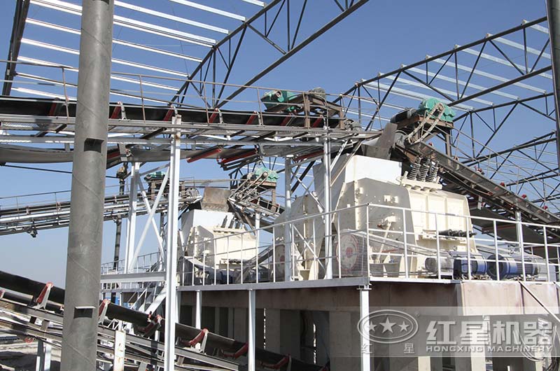 反擊式破碎機作業現場圖片 反擊式破碎機作業現場圖片