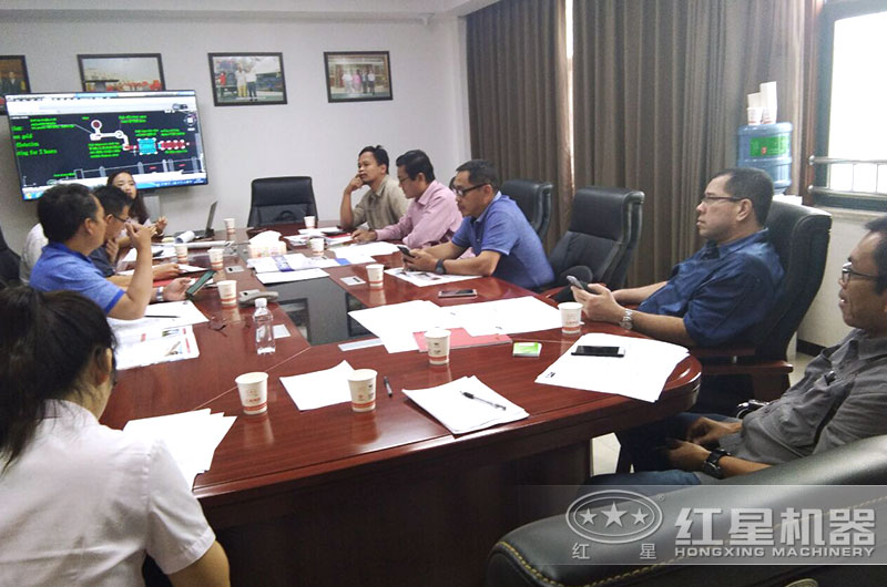 客戶(hù)來(lái)廠考察，制定生產(chǎn)方案