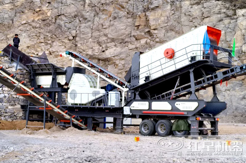 單臺(tái)作業(yè)的移動(dòng)建筑垃圾破碎站 單臺(tái)作業(yè)的移動(dòng)建筑垃圾破碎站