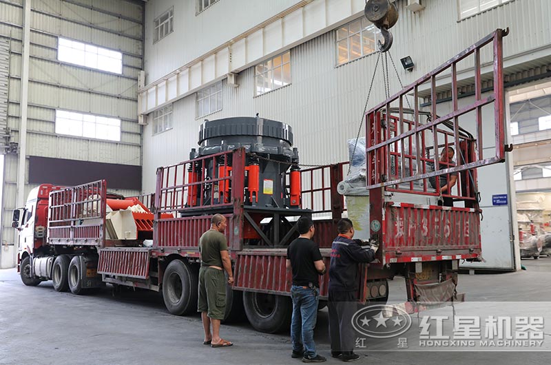 時產600噸碎石生產線設備發貨 時產600噸碎石生產線設備發貨