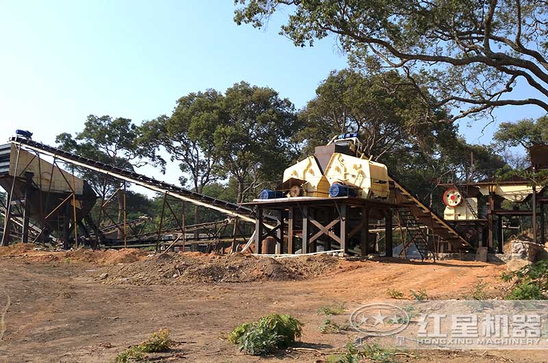 人工砂石生產線現場圖片 人工砂石生產線現場圖片