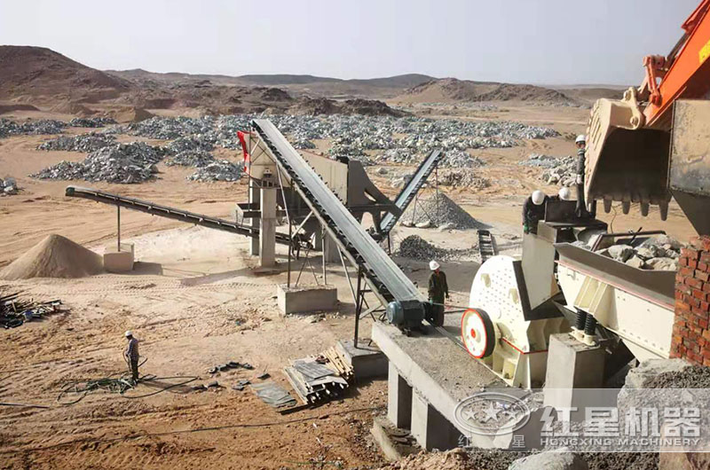 山東客戶重錘式破碎機現場圖片 山東客戶重錘式破碎機現場圖片