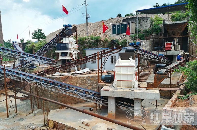 機(jī)制砂生產(chǎn)線現(xiàn)場(chǎng)圖片