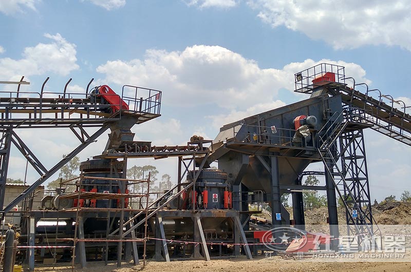 圓錐碎石機(jī)生產(chǎn)現(xiàn)場(chǎng)圖片 圓錐碎石機(jī)生產(chǎn)現(xiàn)場(chǎng)圖片