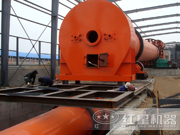 河北客戶回轉窯生產現場 河北客戶回轉窯生產現場