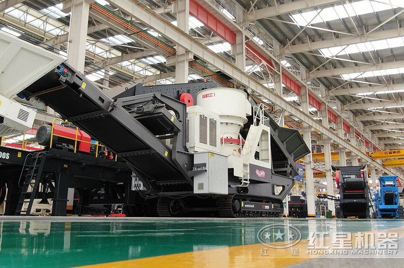 移動破碎機廠區現貨 移動破碎機廠區現貨