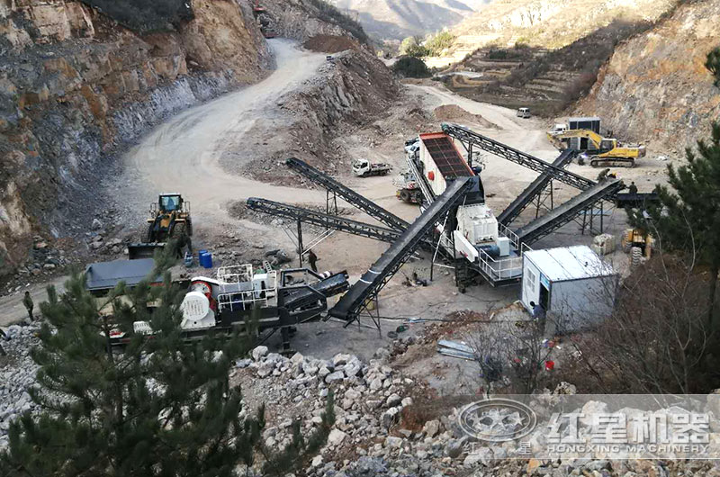 移動鄂破+移動反擊破作業現場 移動鄂破+移動反擊破作業現場